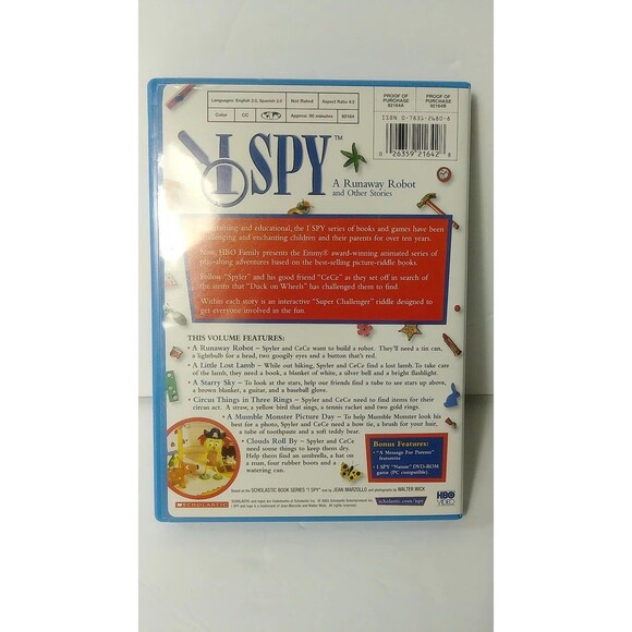 I Spy - A Runaway Robot and Other Stories DVD - Picture 5 of 5